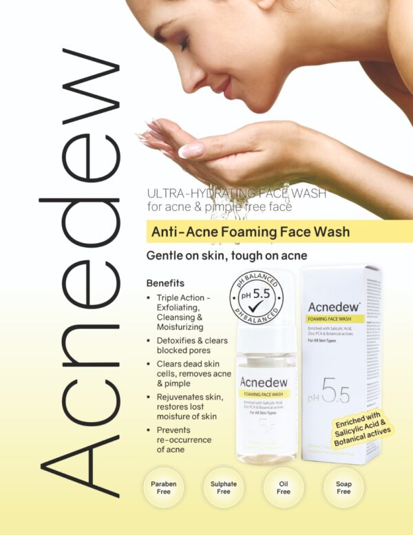 Acnedac foaming face wash - Image 2